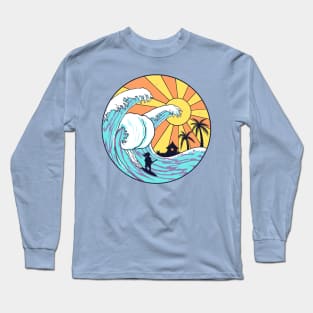 ROCK N' ROLL WAVE Long Sleeve T-Shirt